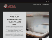 Tablet Screenshot of lobosycaperucitas.com